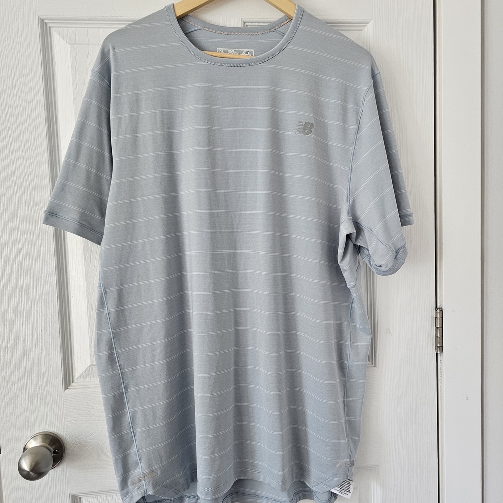New Balance Gray Short Sleeve Tee